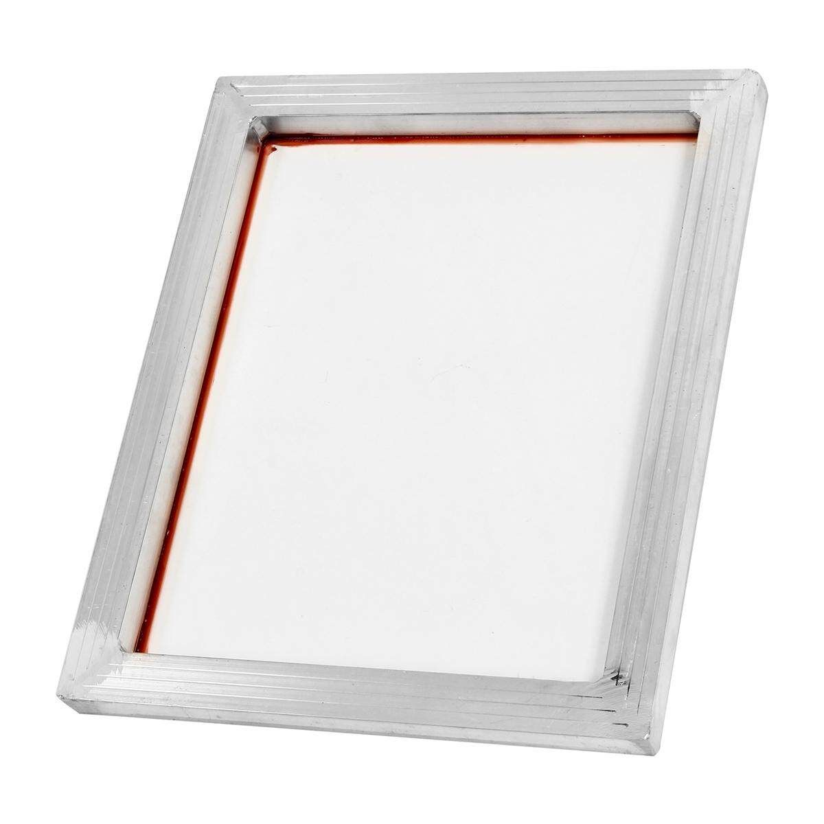 6Pcs 14''x10'' Aluminium Alloy Silk Screen Printing Frame W 110 White Mesh Count