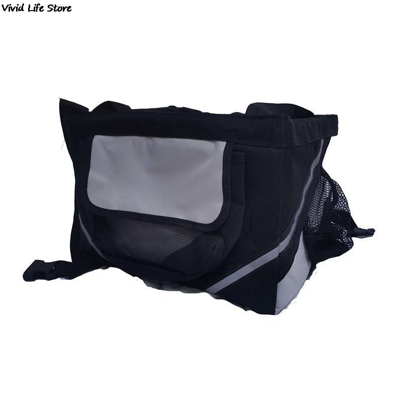 Foldable Oxford Fabric Bike Basket 10kg Load Bicycle Handlebar Front Bag Box Pet Dog Cat Carrier Bycicle Accessories For Dog