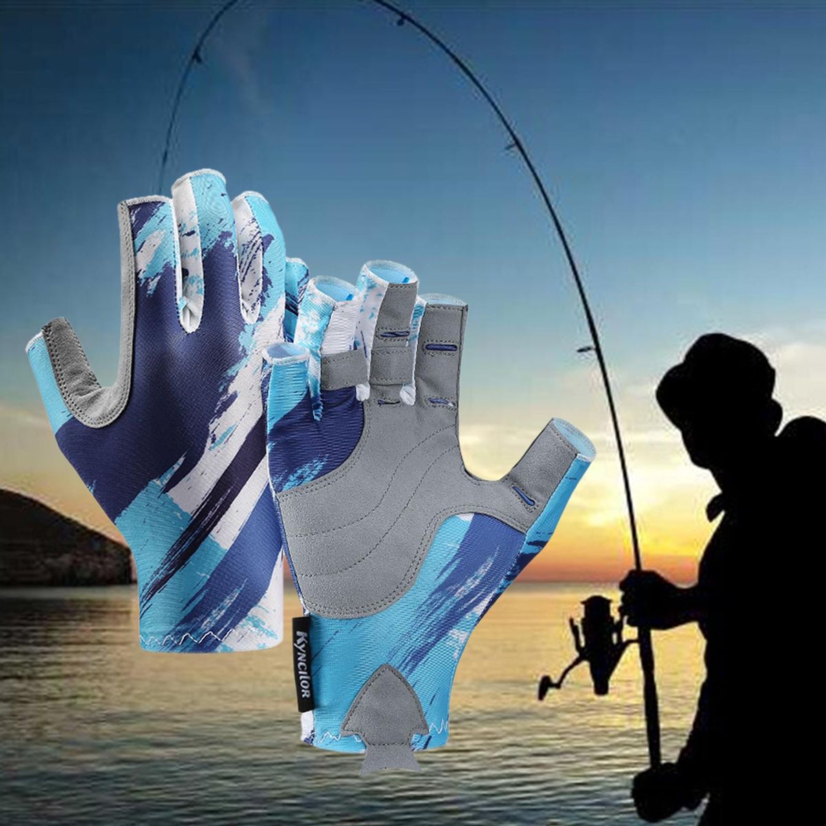 Half Finger Cycling  Breathable Fingerless For  Skiing