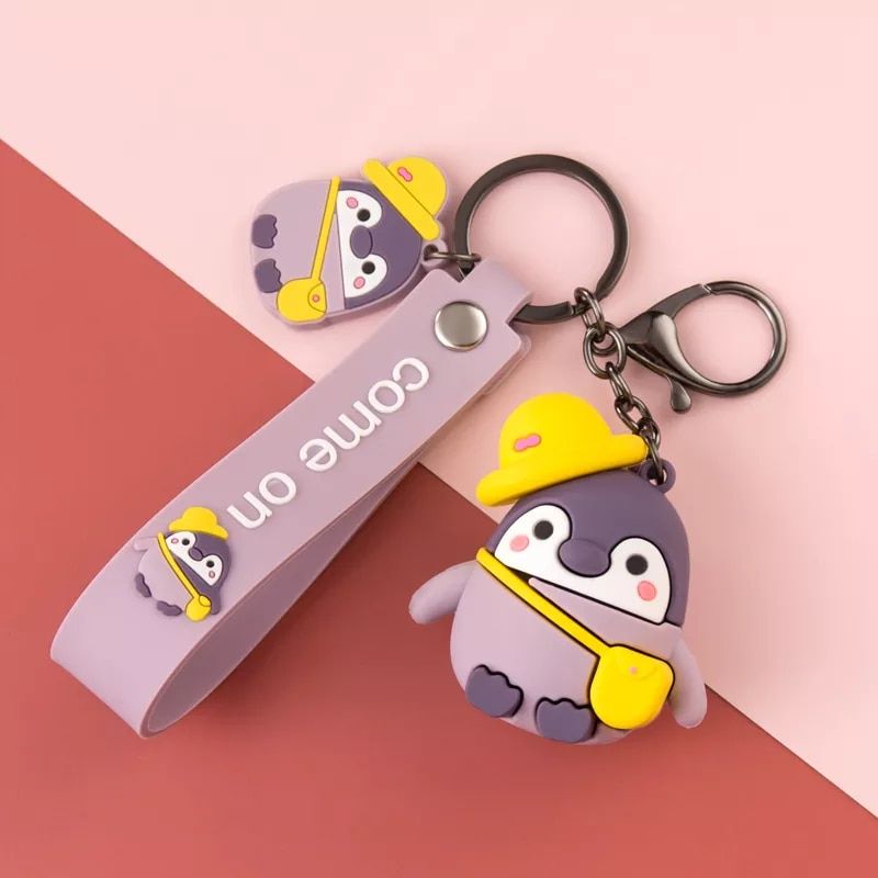 Cartoon Cute Penguin Doll Key Chain Creative Personality