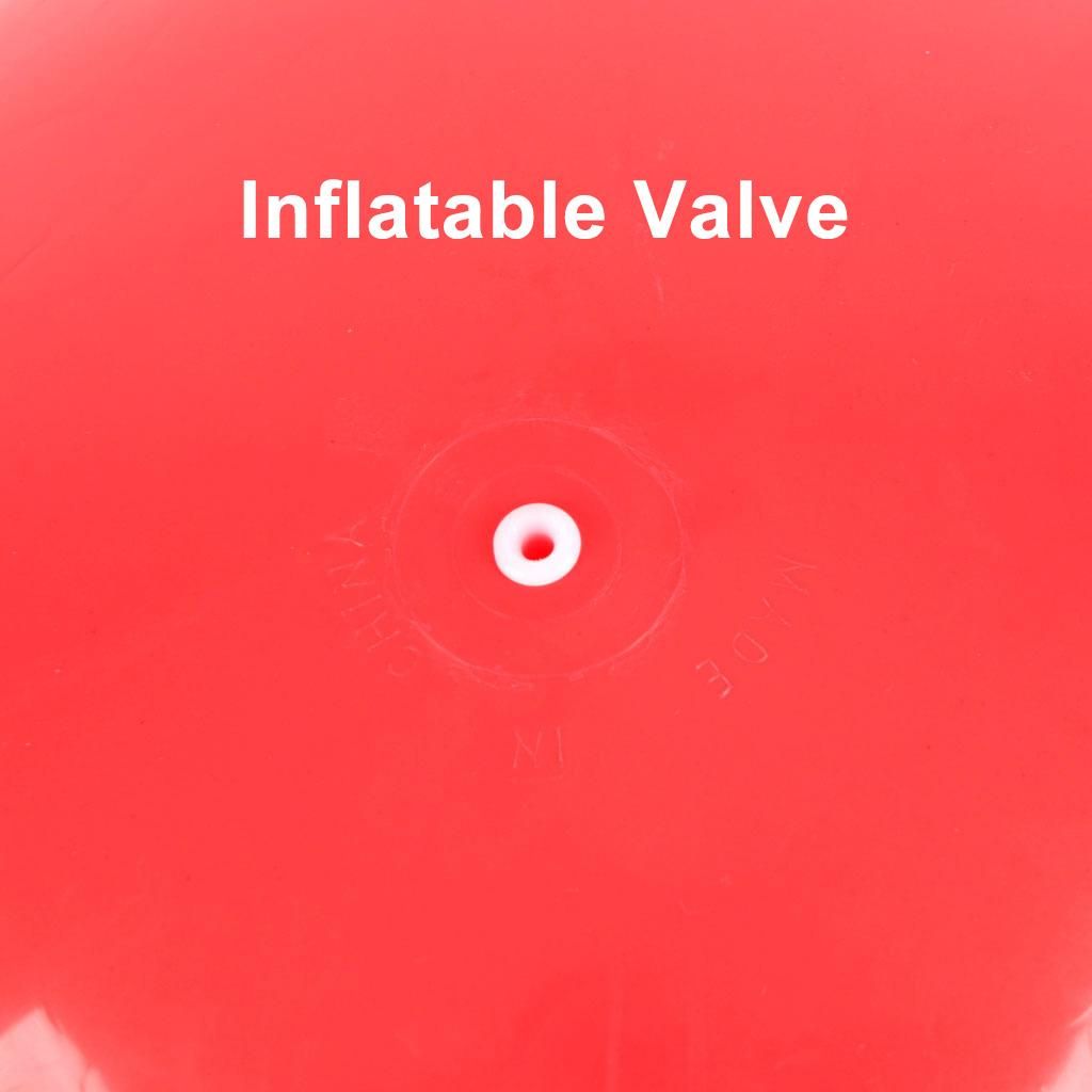 Pure Color Inflatable Bouncing Ball Kids Jumping Hop Ball with Handle for Adults Children Exercise Toy