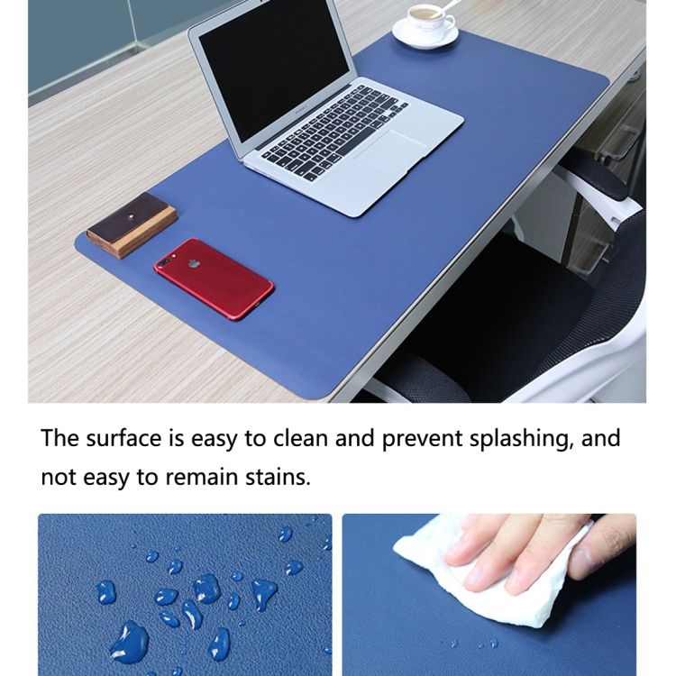 PU Leather Mouse Pad Computer Desk Mat
