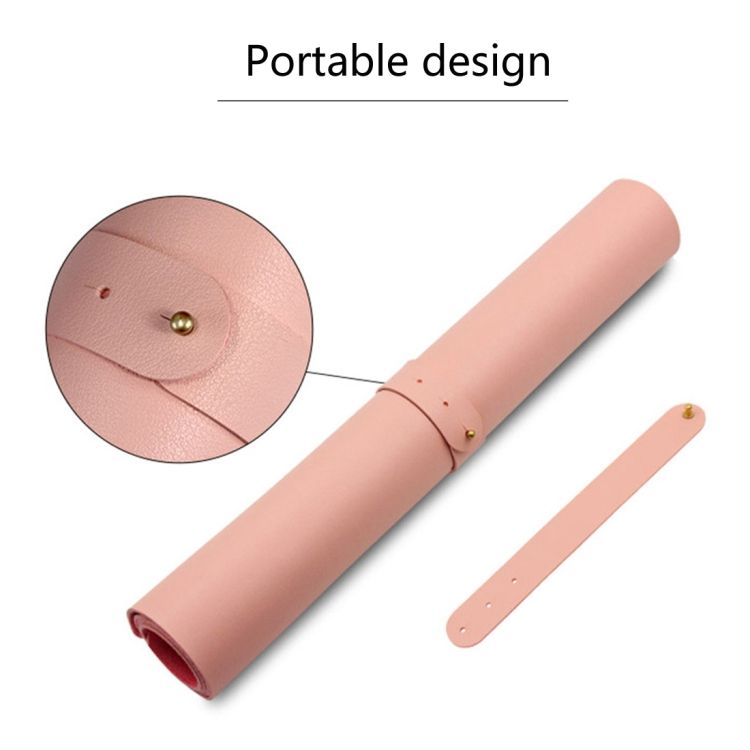 PU Leather Mouse Pad Computer Desk Mat