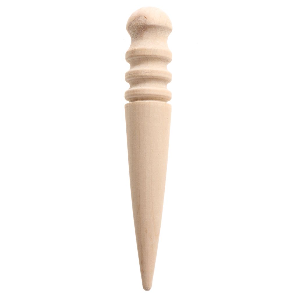 Round Wood Tool Slicking Edge Wooden Stick Slicker