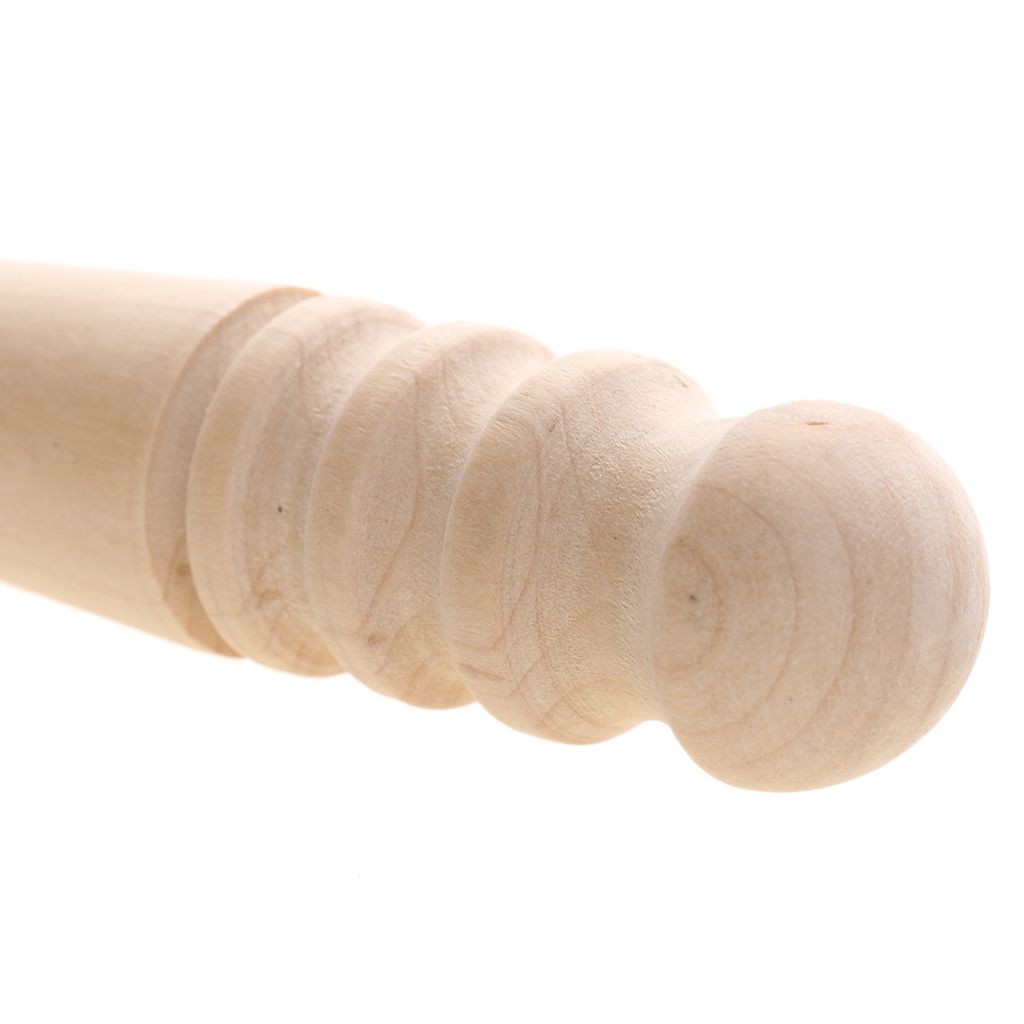 Round Wood Tool Slicking Edge Wooden Stick Slicker