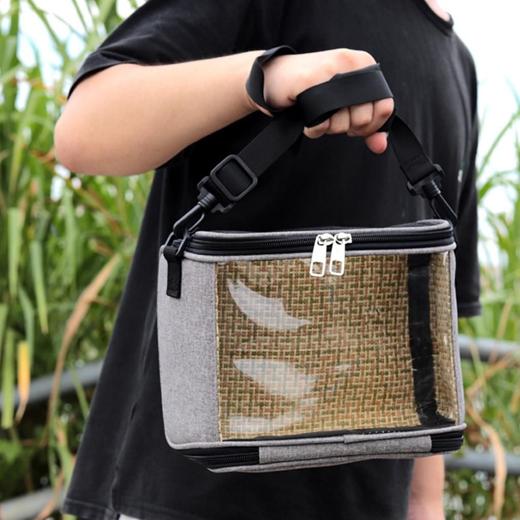 Bag Hamster Nest Bird Parrot Carrier Bag For Pets Gray