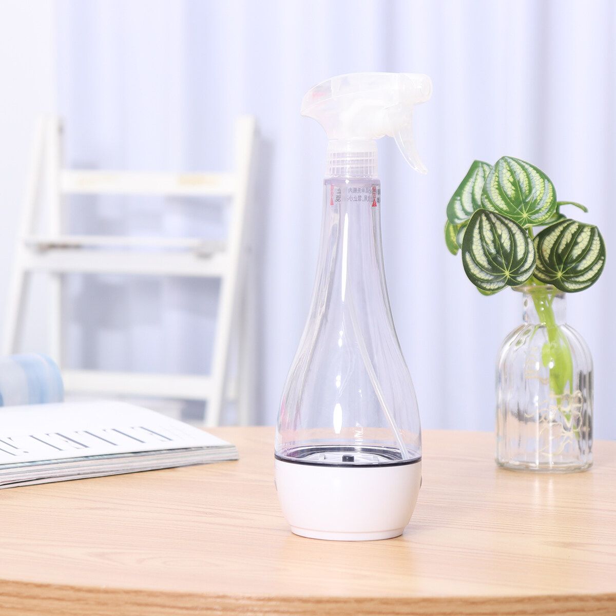 USB 500ml Electric Disinfection Hypochlorous Acid Water Making Machine Spray Bottle Sterilize