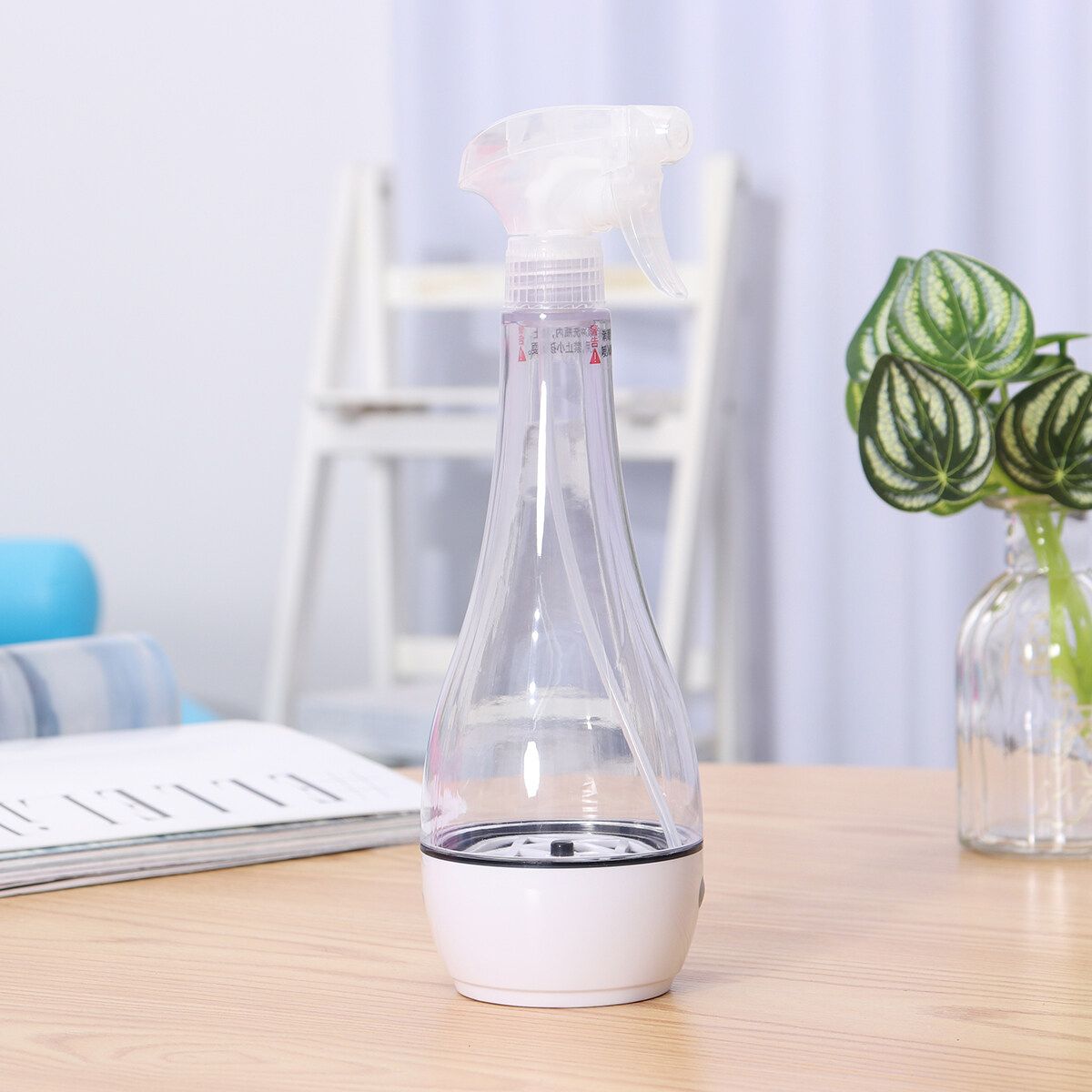 USB 500ml Electric Disinfection Hypochlorous Acid Water Making Machine Spray Bottle Sterilize