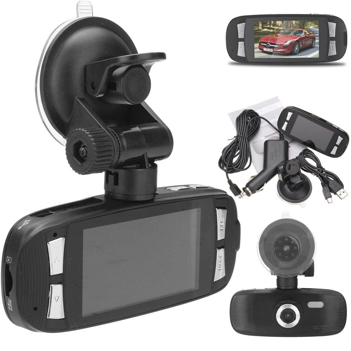 2.7'' G1W-CB Capacitor Stealth Vision Full HD 1080P Car Dash Cam DVR Box Black