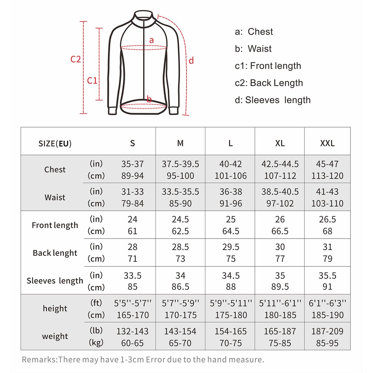 Men Cycling Jacket Waterproof Windproof Thermal Fleece Bike