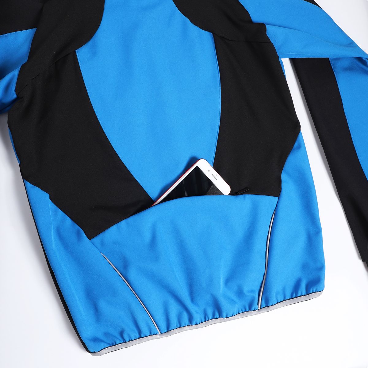 Men Cycling Jacket Waterproof Windproof Thermal Fleece Bike