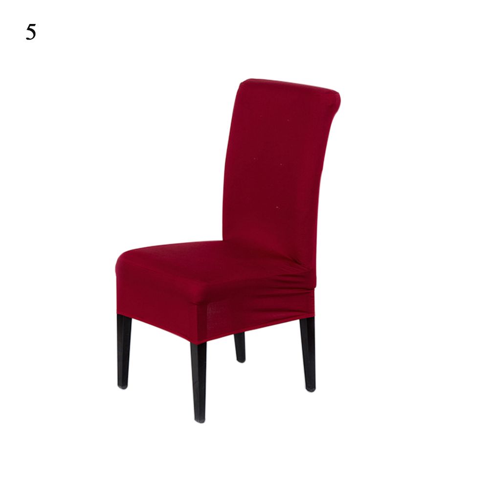 1pcs Universal Washable Elastic Cloth Chair Cover Multicolor