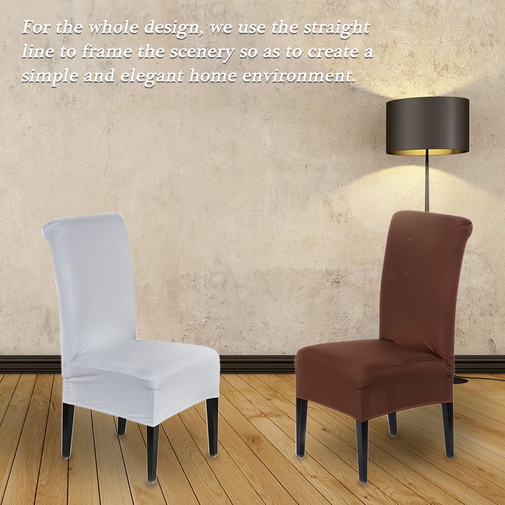 1pcs Universal Washable Elastic Cloth Chair Cover Multicolor