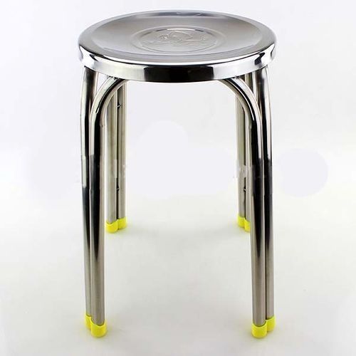 3 Pcs- Multi-Purpose Portable Stainless Steel Stool-Chair