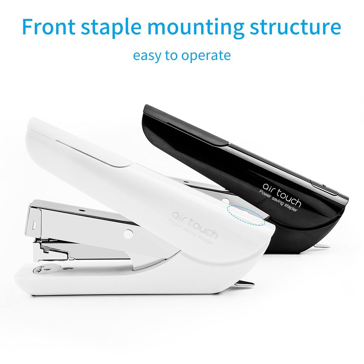 KW-triO Desktop Stapler 20Sheet Capacity for Paper Binding Reduced Effort Suitable for 24/6 26/6 Staples for Shop School Office Home Supplies