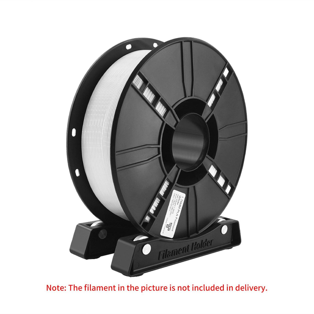 2pcs Filament Holder 3D Printing Consumables Rack Spool Holder with Bearing for PLA/ABS/PETG/PTU/WOOD/Other 3D Printer Material