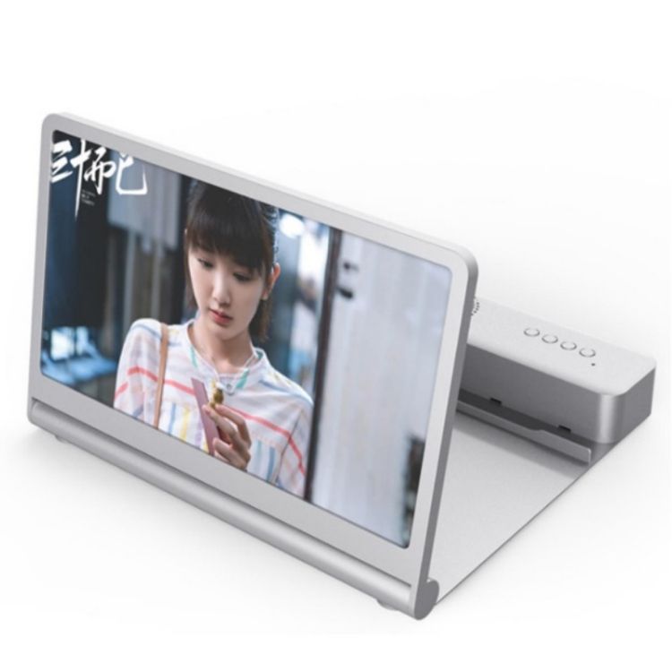 Mobile Phone Screen Amplifier With Bluetooth Speaker