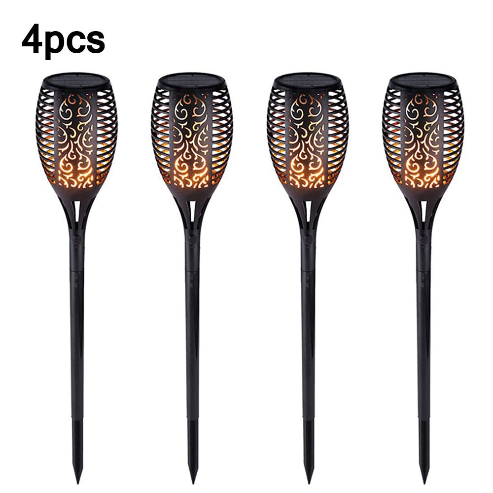 Waterproof LED Solar Flame Light Garden Decoration Solar