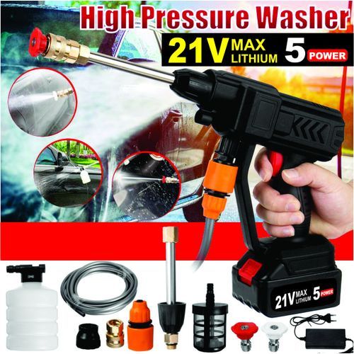 Wireless High Pressure Car Washer Gadget