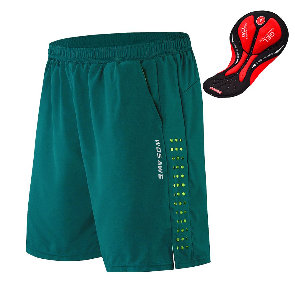 Men Bike Short With 3D  Padding And Mesh Lining Breathable