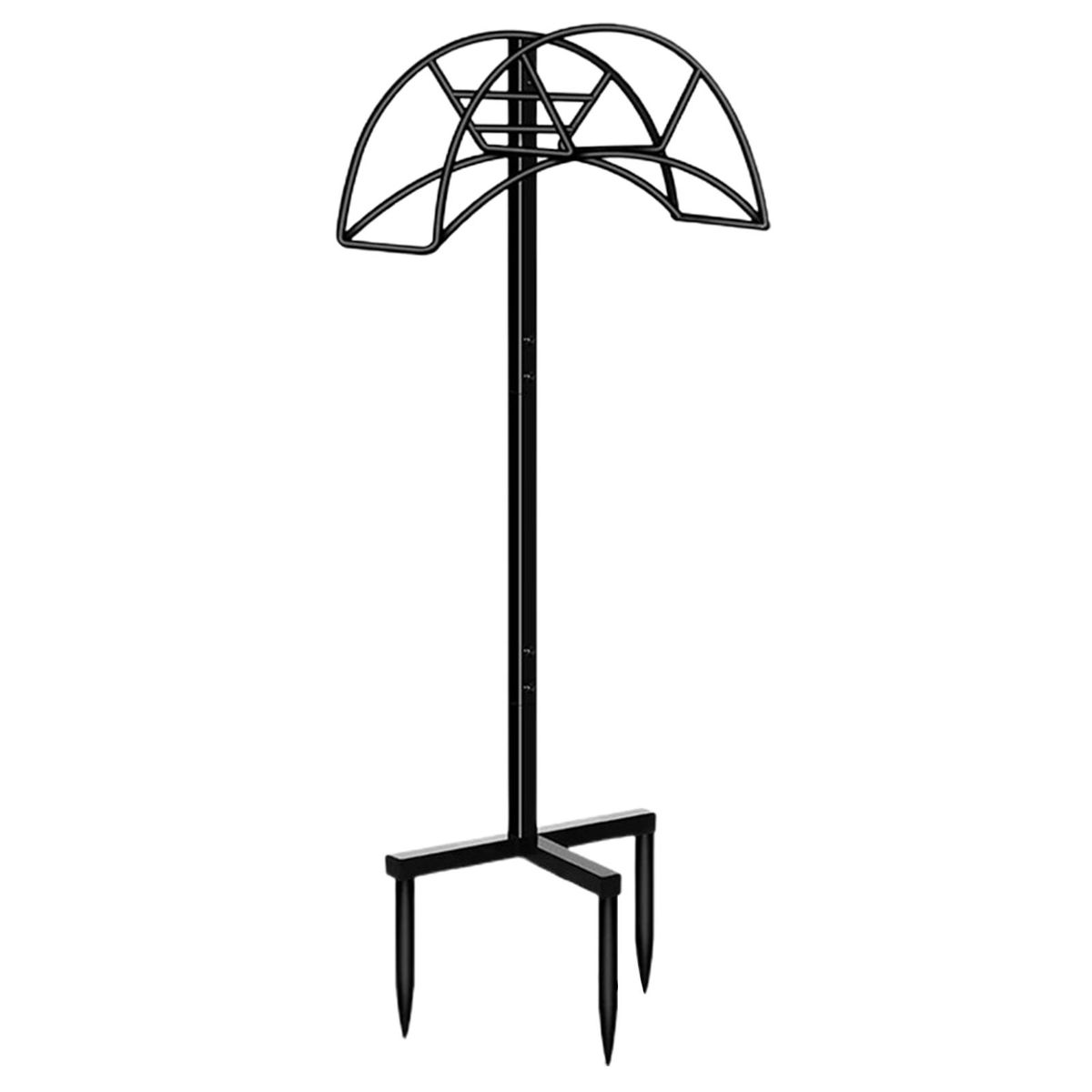 Garden Hose Holder Metal Garden Hose Stand Heavy Duty Outdoor for Lawn