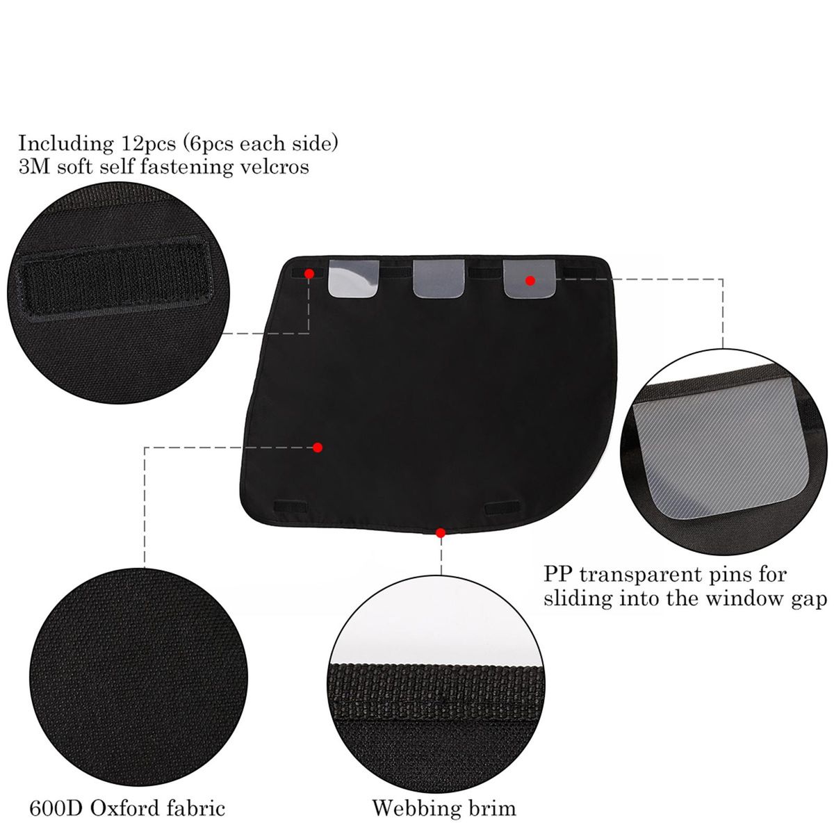 2 Pack Dog Car Door Protector Waterproof Pet Car Door Cover Anti Scratch Vehicle Door Protector Guard for Car Doors Dogs Claws Travel Back Window Nails Scratching Covers