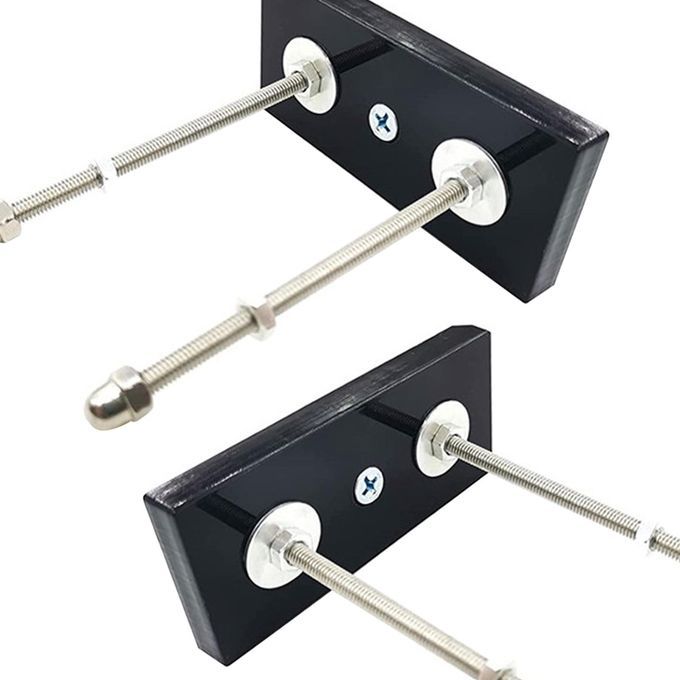 2Pcs Indoor Skateboard Wall Mount Longboard Surf Board Display Rack