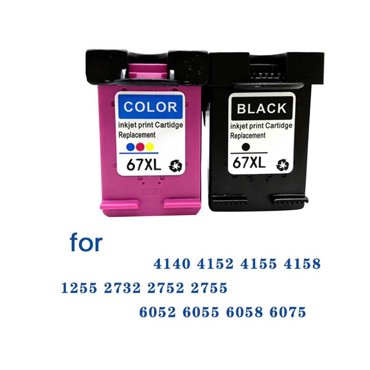 IInk Box Compatible for HP67 XL Ink Repment for DeskJet Printer