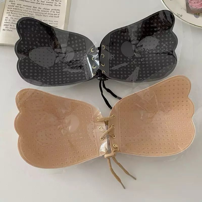 Strapless Gummy Bra For Sleeveless/off Shoulder Clothes.