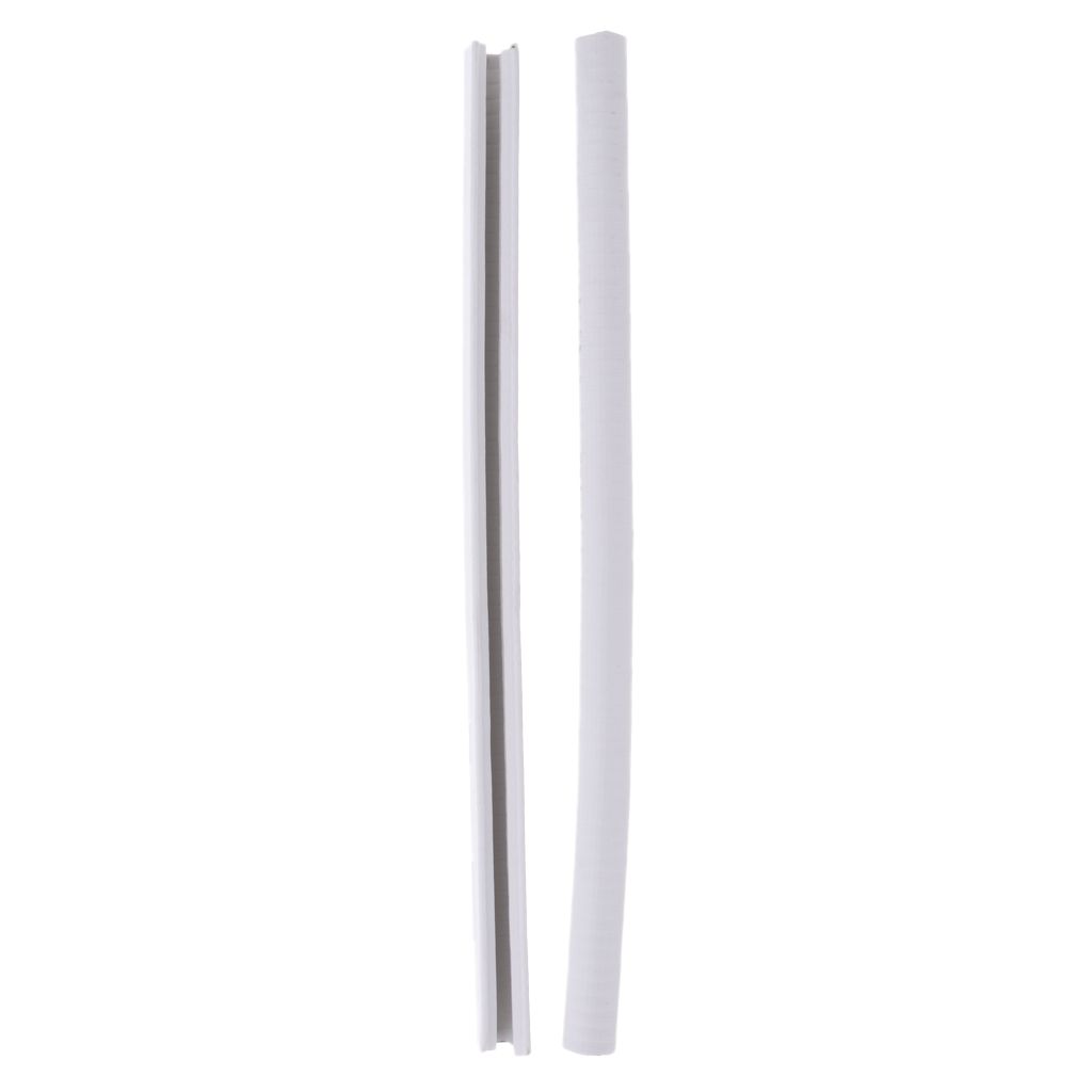 2 Pieces / Piece Skate Long Nose Guard And Tail Guard, Skate White