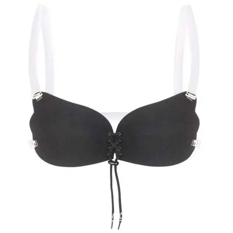 Woman Women Lady Ladies Silicone Backless Sticky Gel  Bra