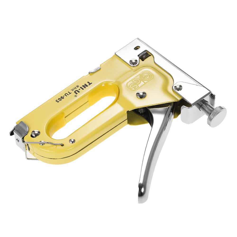 TNI-U TU-903 3 Ways Stapler Staple Gun Heavy Duty Chrome