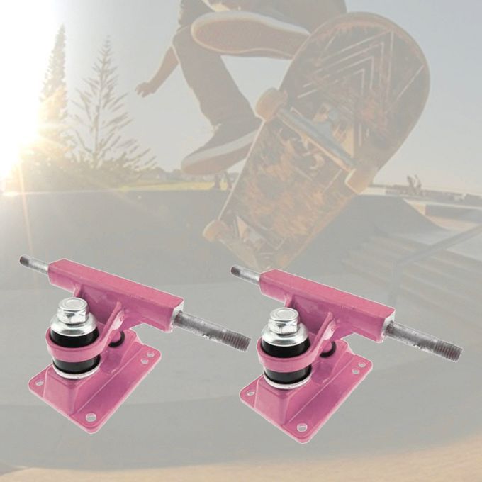 Aluminum Alloy 3.25in Skateboard Truck Longboard Truck Outdoor Pink