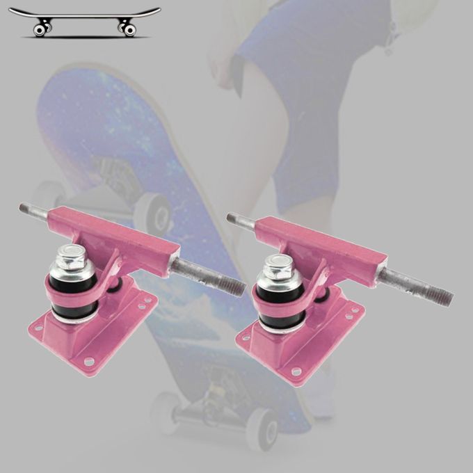 Aluminum Alloy 3.25in Skateboard Truck Longboard Truck Outdoor Pink