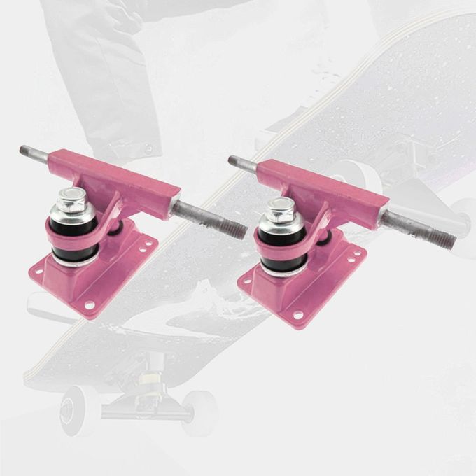 Aluminum Alloy 3.25in Skateboard Truck Longboard Truck Outdoor Pink
