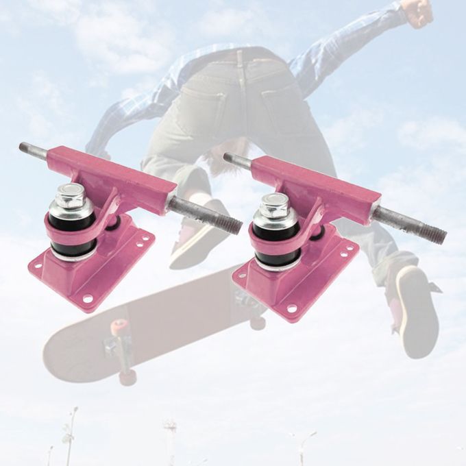 Aluminum Alloy 3.25in Skateboard Truck Longboard Truck Outdoor Pink