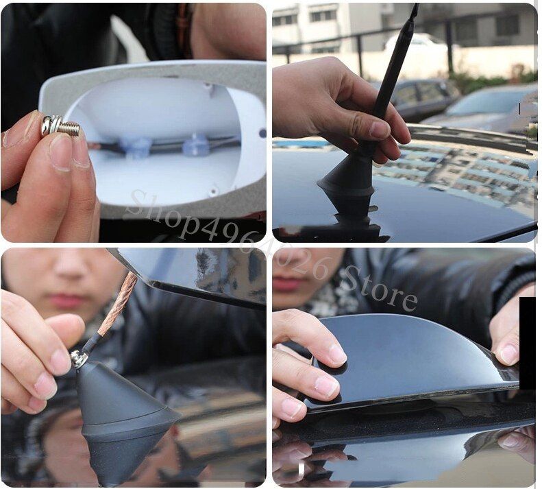 For HONDA ACCORD CITY Crosstour FIT Odyssey CR-V CRV CIVIC Car Signal Aerials Shark Fin