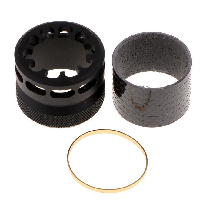 Carbon Fiber Lock Nut Extension Winding Check For  Reel Seat