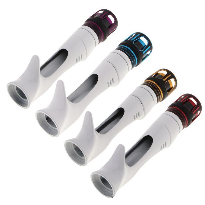 Rod Handle Grip And Reel Seat White+Purple