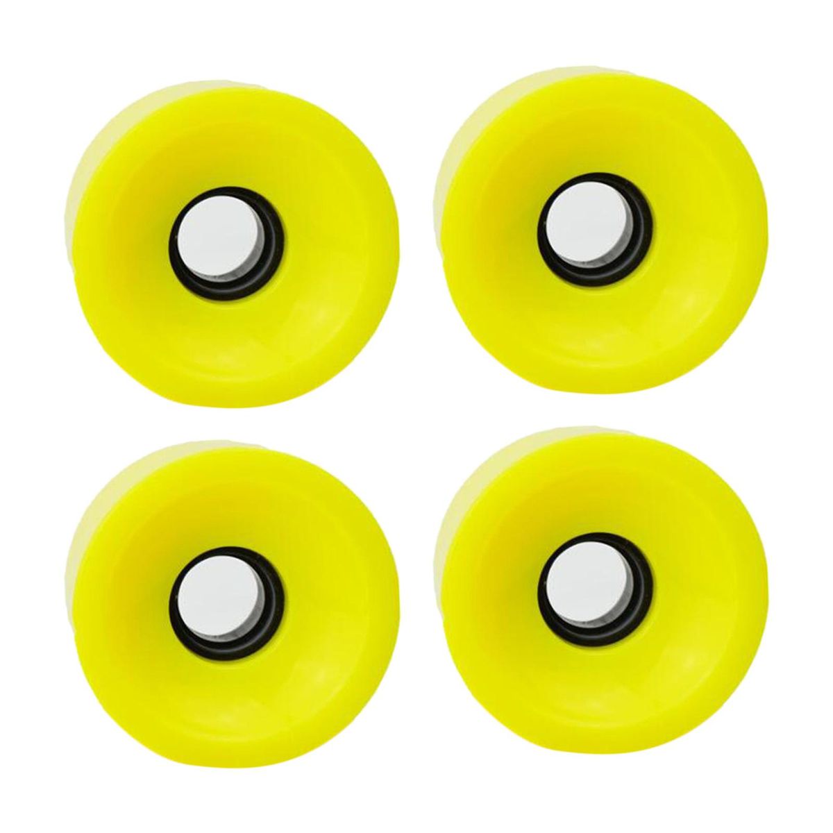 4Pieces Durable Longboard Wheels Set 70x51mm Skate Board