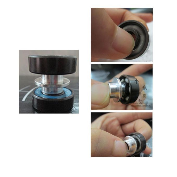 4xGold Skating Flying Spacer Bushing Inline Roller Skates Bearing