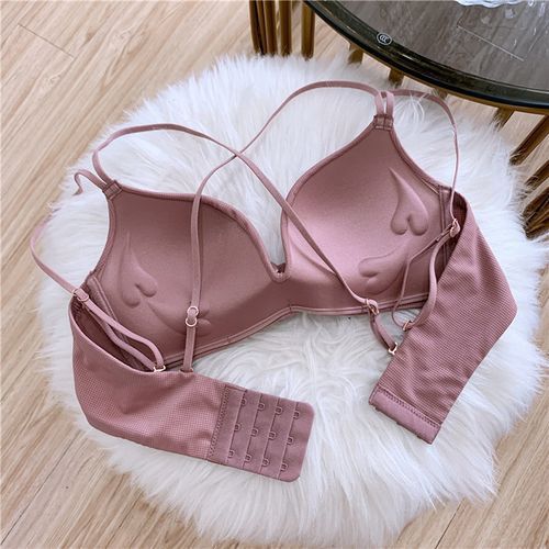 1 Pcs Victorian  Secret Women Bra Seamless Deep V Gathered Without Rims