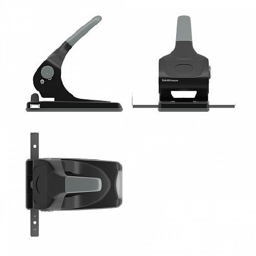 QUALITY HEAVY-DUTY PUNCHER  BLACK (UP TO 70 SHEETS)