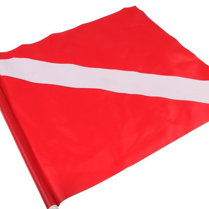 Scuba Diving Inflatable Signal Floater With Dive Flag Red White Diver