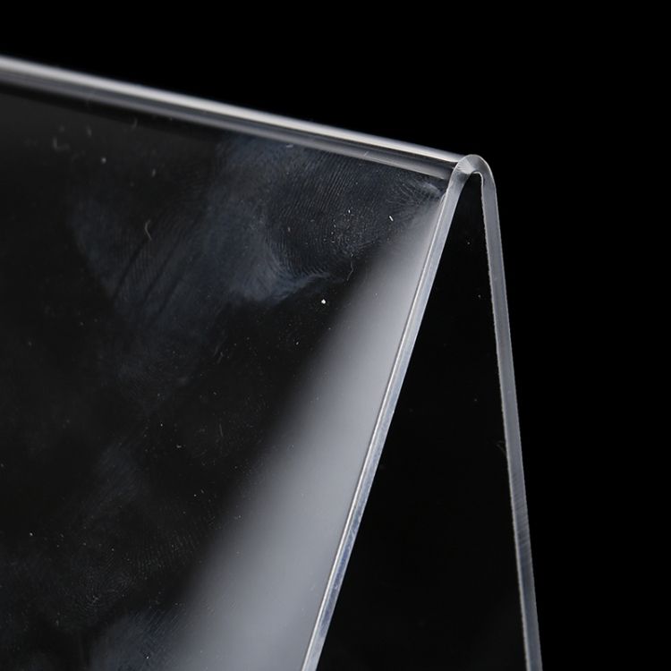 2 PCS Acrylic Display Stand Transparent Book Shelf  100 X 115 X 145mm