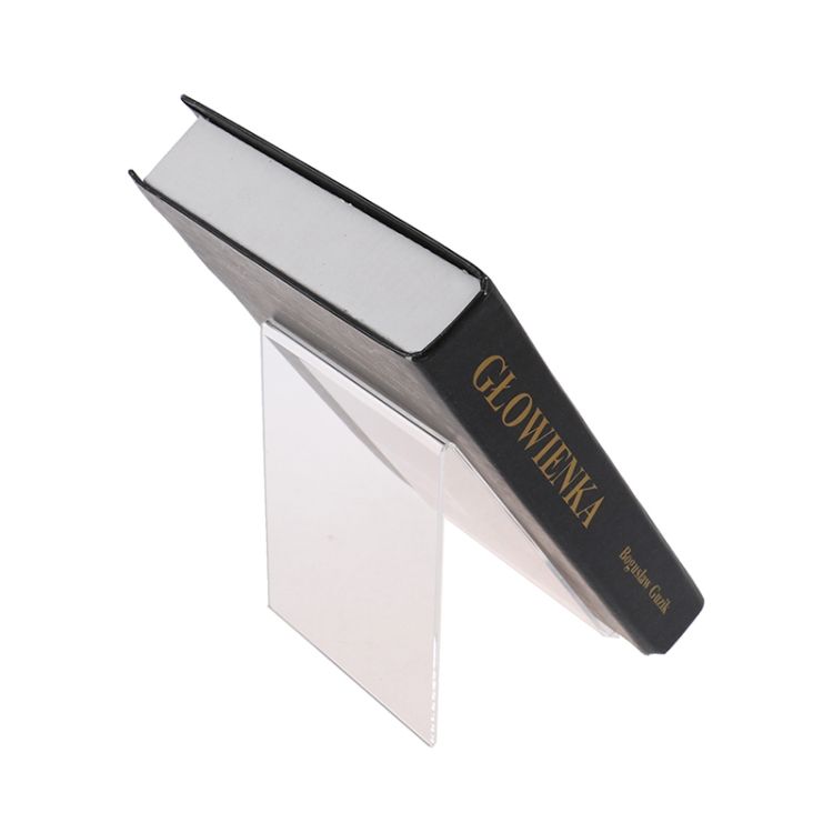 2 PCS Acrylic Display Stand Transparent Book Shelf  100 X 115 X 145mm