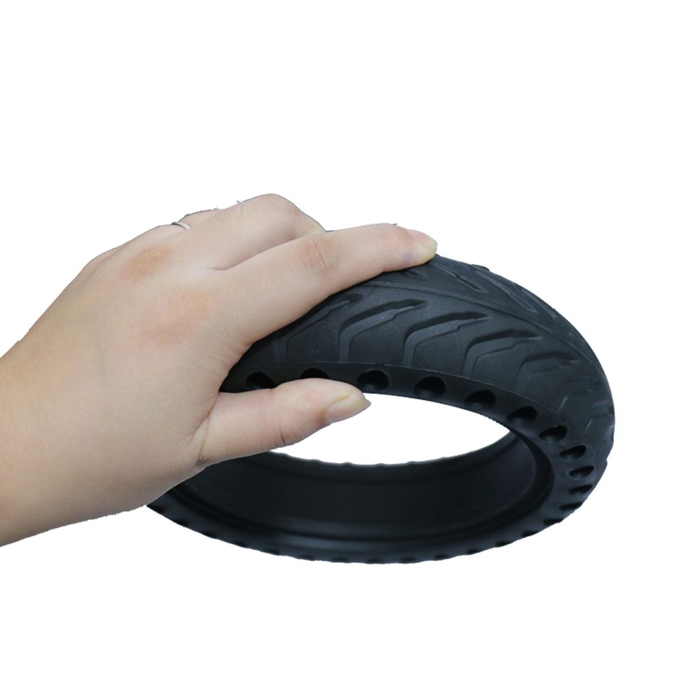 M365 Scooter Skateboard Tyre Solid Hole Tires Shock Absorber
