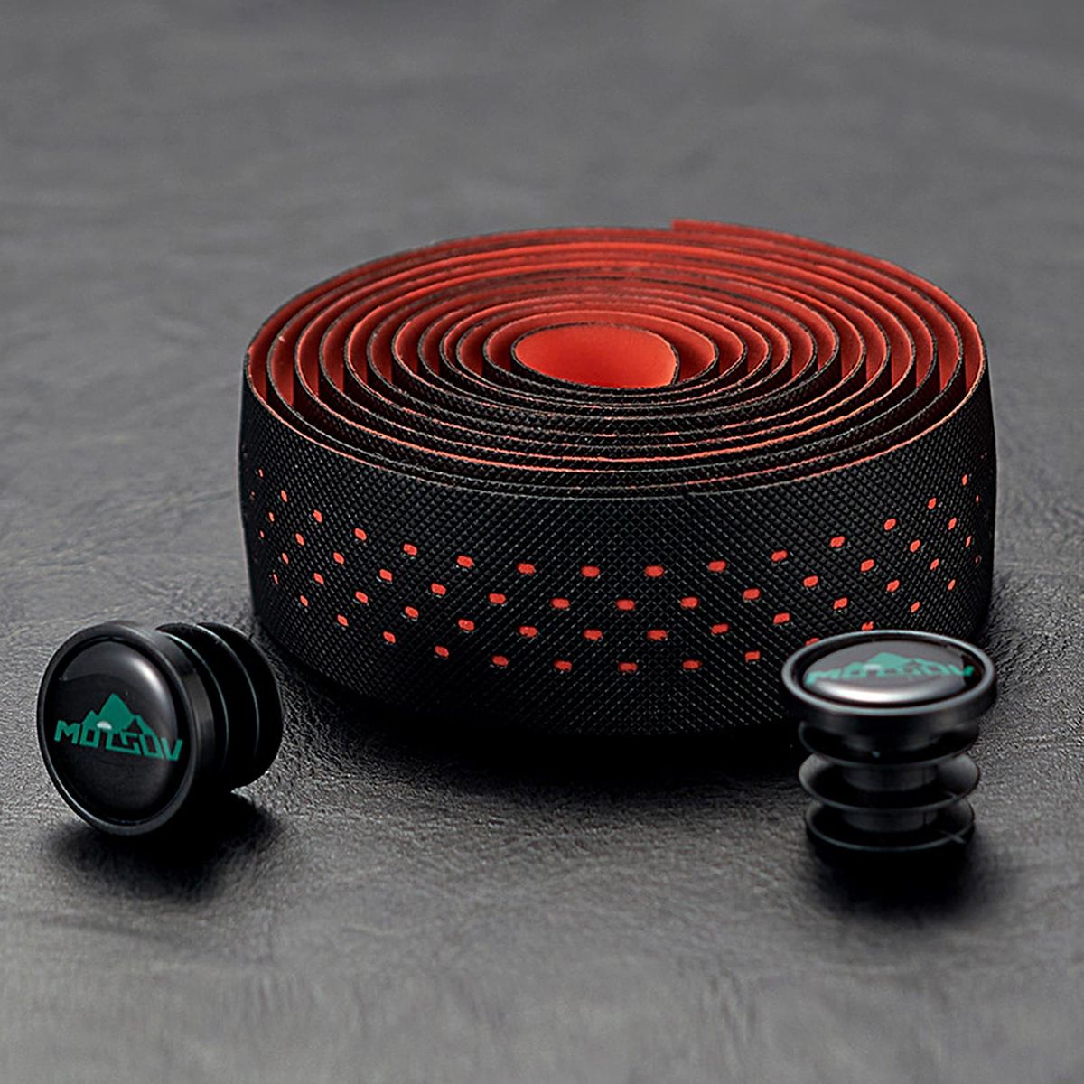 1 Set Bike Grip Tape Road Bicycle Handlebar Strap Red