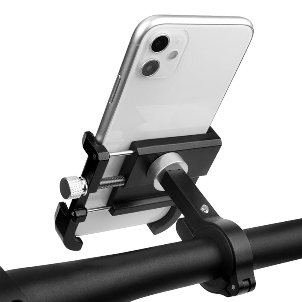 Aluminium Alloy Bicycle Mobile Phone Holder 360° Rotation