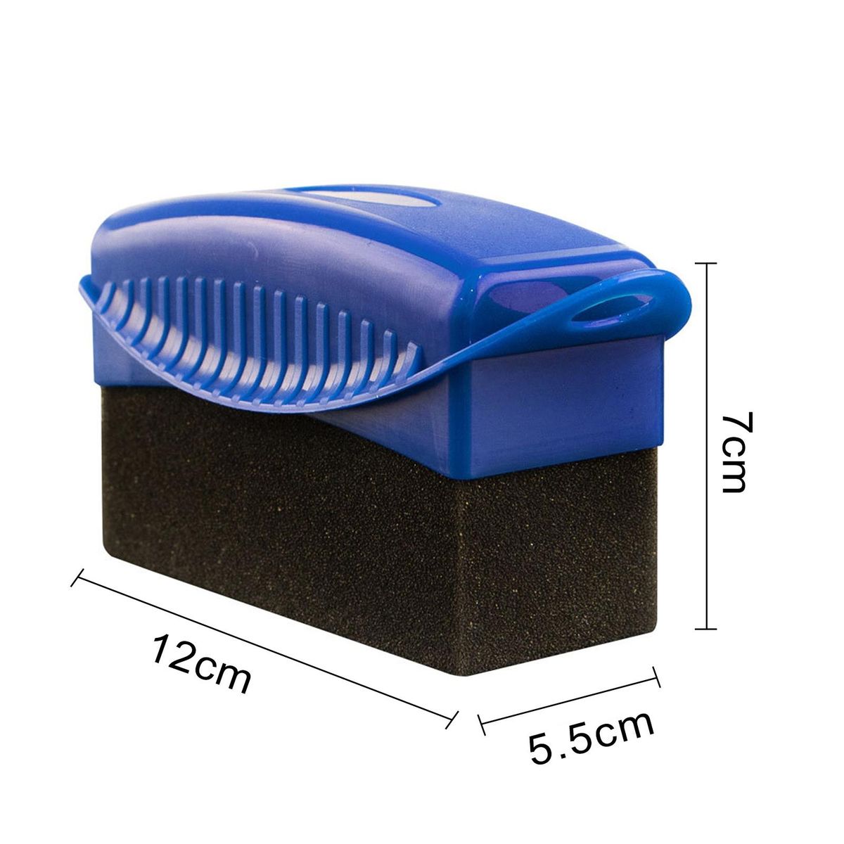 Car Tire Applicator Tire Care Kit 2pcs Soft Applicator Pads for Waxing Blue